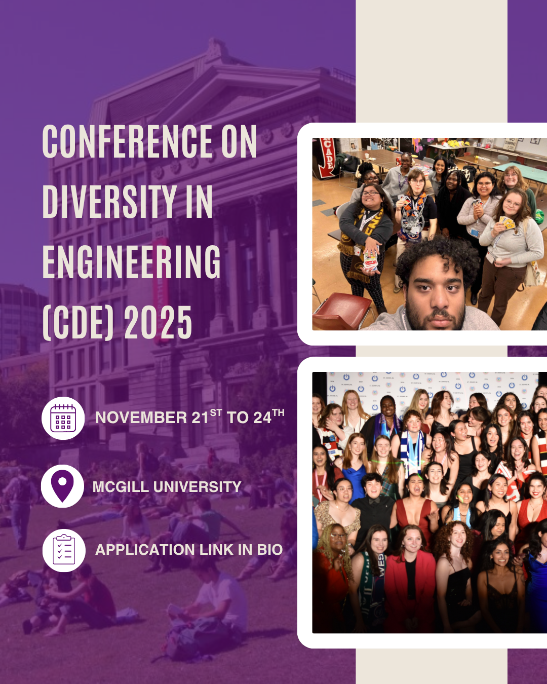 Conference on Diversity in Engineering (CDE) 2025