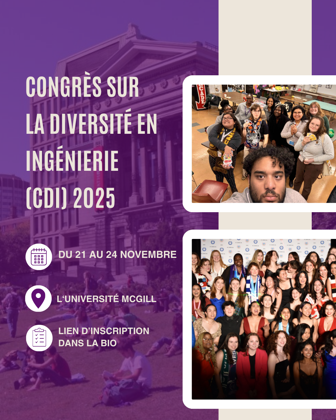 Congrès sur la diversité en ingénierie (CDI) 2025