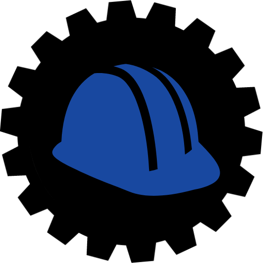Dark blue hardhat